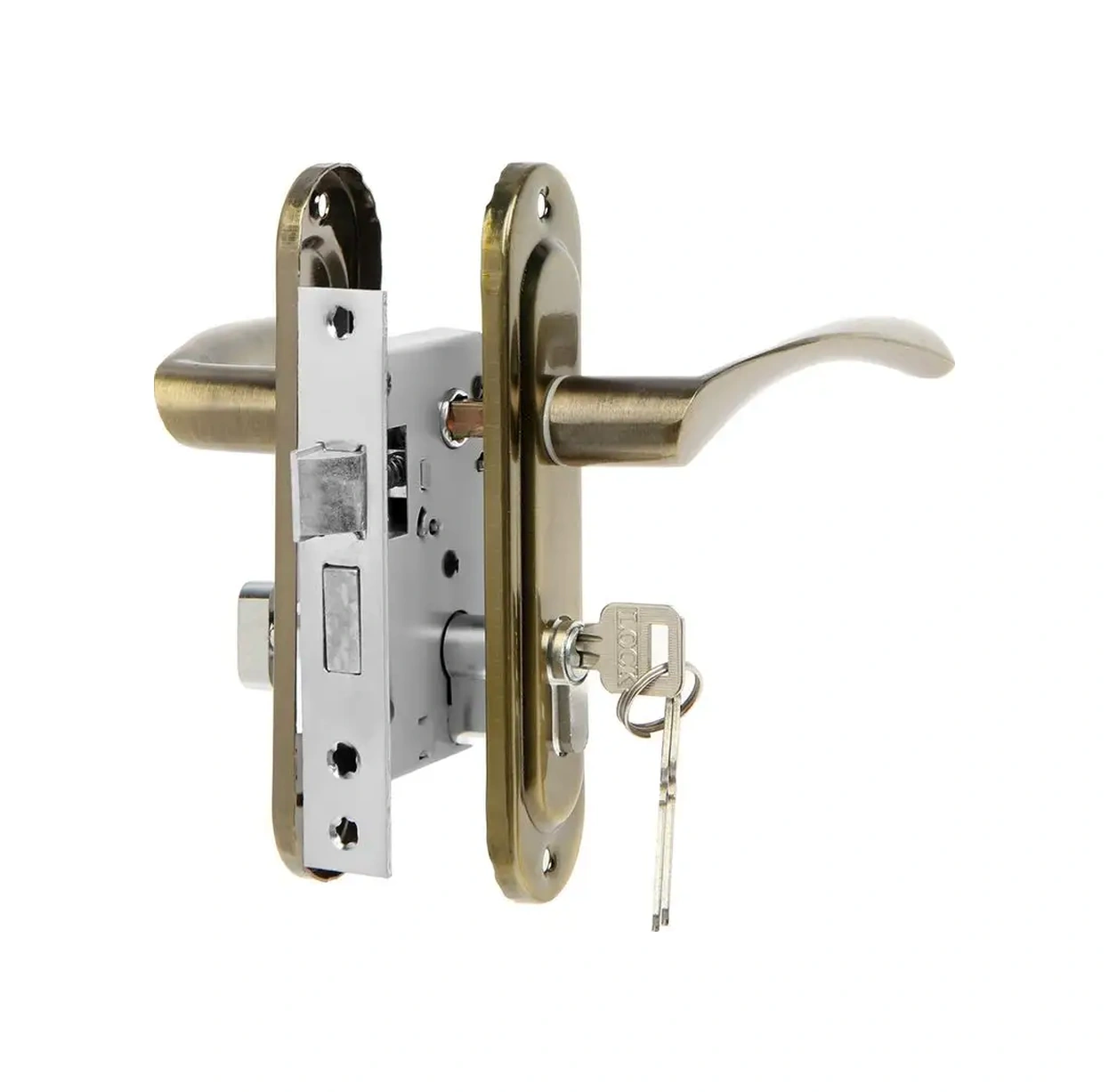 Lockland Kapı İçin Gömme Kilitli Ve Kollu 165523645 Zirveli