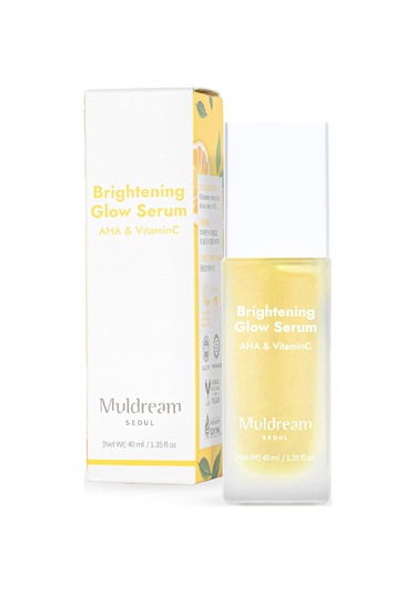 Aha Ve C Vitamini İçeren Aydınlatıcı Işıltı Etkili Kore Serum 40ml Peeling & Anti-aging Bakım
