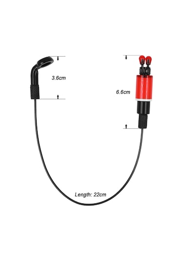 Yifomall Coonor Jy-sw-26 Yeşil Çekim Göstergesi - Çelik Malzeme, 22cm Zincir Uzunluğu, Balık Tutma Alarmı