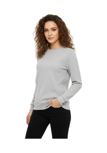 Linsolita Kadın Sıfıryaka Sweatshirt Bgl-st05116 Taş