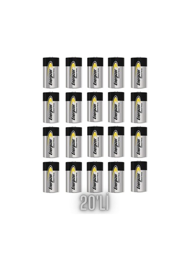 Energizer C Boy Endüstriyel Orta Boy Pil 20li