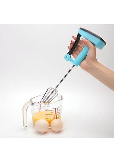 Hfambition Kırmızı El Manuel Mikser - Evde Hamur, Krema Ve Yumurta Karıştırıcı - Fırıncı Aleti Diğer