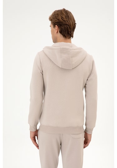U.S. Polo Assn. Erkek Regular Fit Taş Şardonlu Örme Hırka 50313755-VR049