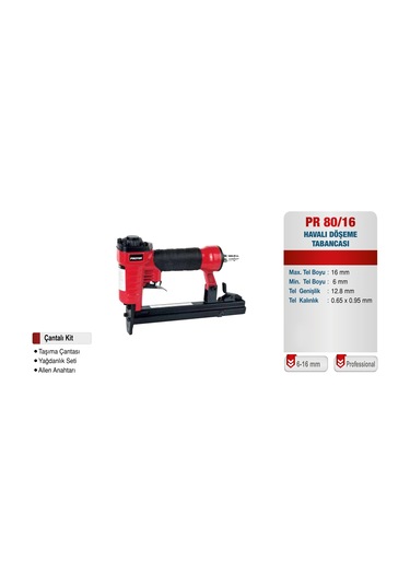 Proter Pr80/16 Havalı Döşeme Tabancası N11.6753