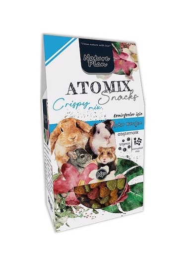 Nature Plan Atomix Snacks Mixture Of 250 Gr