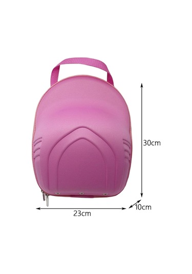 Suntek Şapka Kapağı Seyahat Çantası Eva Taşıyıcı Pembe