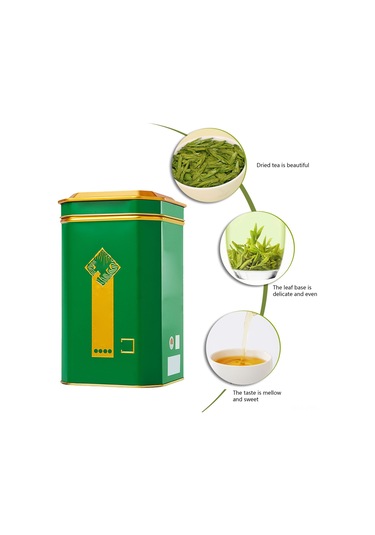 Hangfox Erken Bahar Longjing Çayı Kuru Yaprak Konvansiyonel İşleme 80g Konserve Hediye, Günaydın/öğle Çayı
