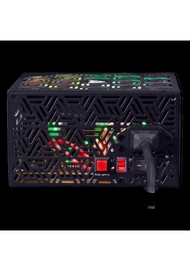 Gamdıas Kratos E1-600, 600w, Rgb, Gamıng, Atx, Power Supply Psu