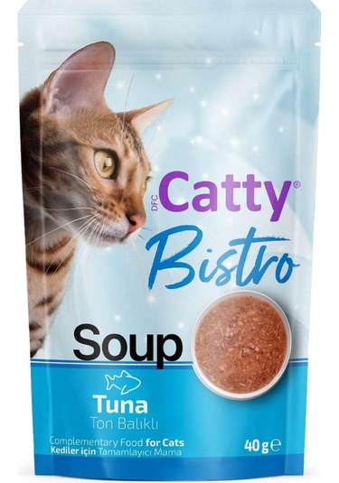 Catty Bistro Ton Balıklı Kedi Çorbası 40 Gr