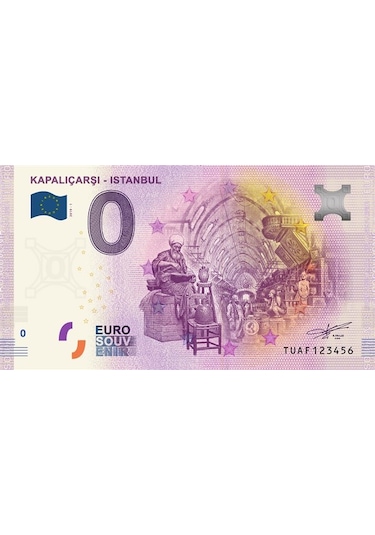 0 Euro Hatıra ve Koleksiyon Parası-Kapalıçarşı 2019