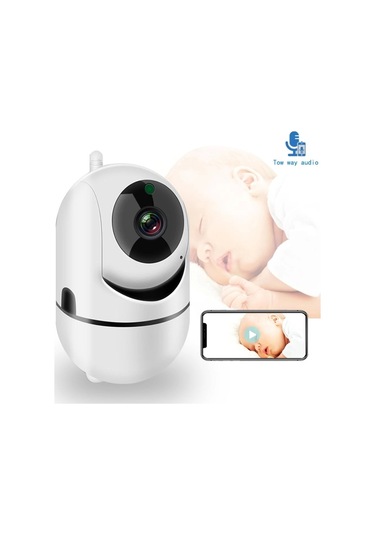 Ev Güvenlik 1080p Wifi Akıllı Kamera Bebek Monitör Hareket Algılama Sesli Alarm Ses Dinleme Gece Görüş Tf Kart Bulut Depolama Bebek Kamerası