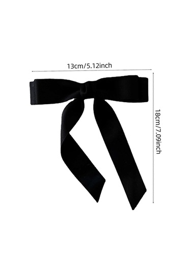 Fiyonk Şeklinde Saç Tokaları Sıcak Kız Uzun Kurdele Fiyonk0004 Diğer