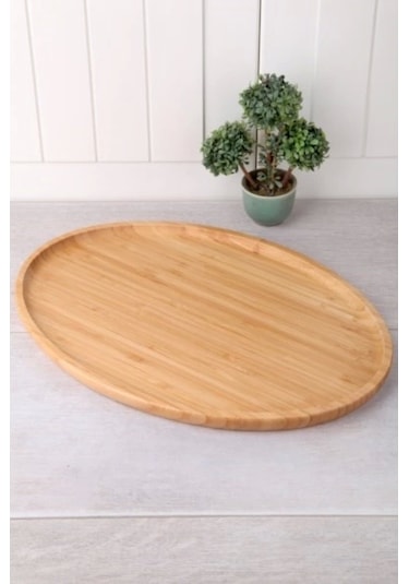 Balsa Bs3323 Bambu Sunum Tabağı 33x23 Cm