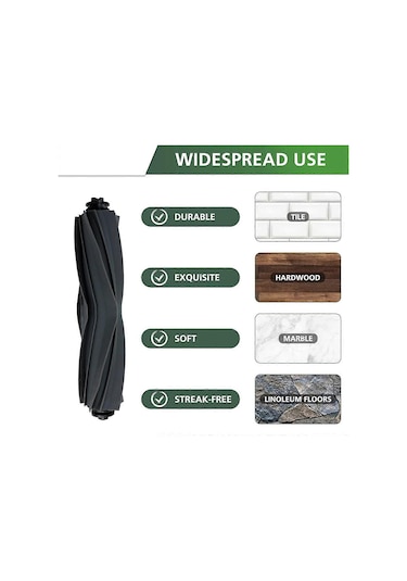 Bot D10s / D10s Pro Elektrikli Süpürge Ana Yan Fırça Hepa Filtre Paspas Bezleri Aksesuarları İçin Yedek Parçalar