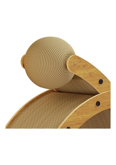 Suntek Kedi Tırmalama Pedi Oluklu Topu El 25,6cmx51,7cmx49,5cm