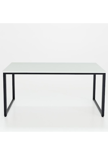 Ceramical 160 Cm Çalışma Masası - Beyaz Beyaz