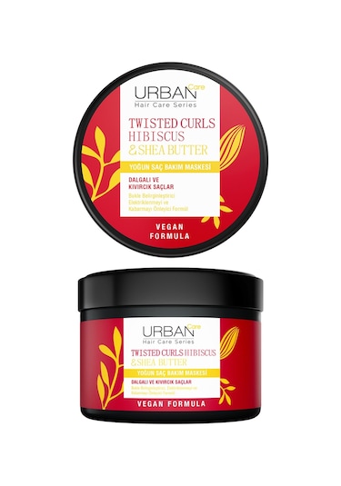 Urban Care Hibiscus & Shea Butter Kıvırcık ve Dalgalı Saçlara Özel Yoğun Saç Bakım Maskesi 230 ML