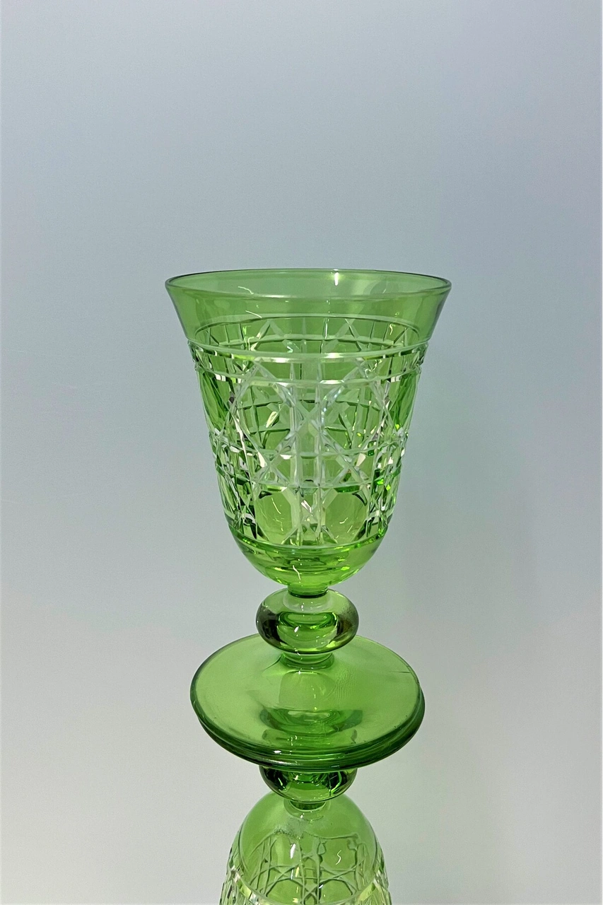 Gloria El Kesmesi Kadeh Bardak 200ml Yeşil