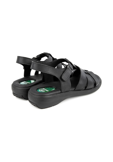 Muya Orthopedix Sinistra Anatomik Topuk Dikeni Jel Destekli Yumuşak İç Tabanlı Kadın Sandalet 32215 001