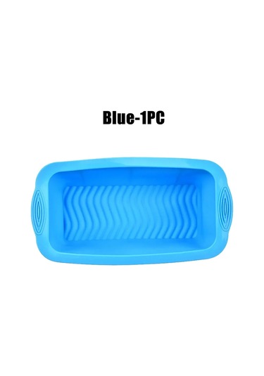 1 Adet Ekstra Büyük Silikon Buz Kalıp Sandık Verimli Donma Buz Mavi