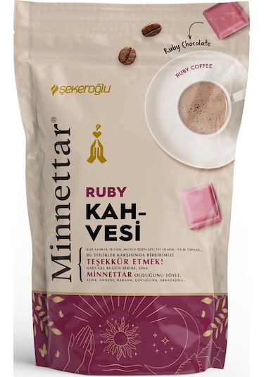 Şekeroğlu Minnettar Ruby Çikolatalı Kahve 165 G
