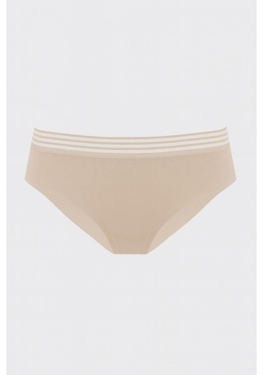 Loya Kadın Sütlü Kahve Barbara Dikişsiz Yüksek Bel Külot Sutlu Kahve