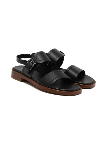 Nero Sandalet Kadın 87p3 Frau London-s Siyah