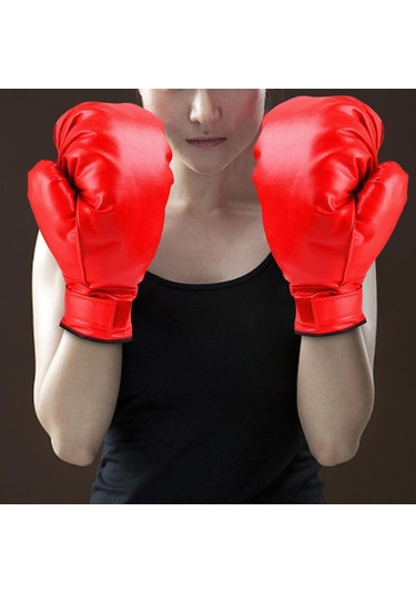 Suntek Mma Eldiven Fitness Dövüş Kırmızı-yetişkin Kırmızı