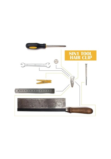 Deus Lıght Mühendis Kızlar İçin Saç Tokası 278882532 Siyah