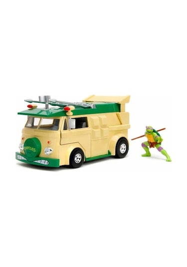 1:24 Tmnt Party Wagon Ve Donatello Figürü