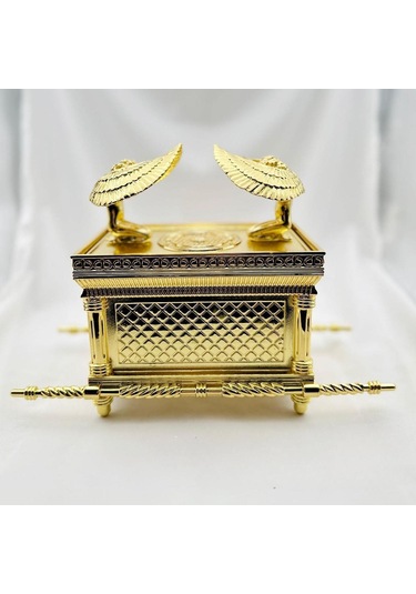 Suntek Magideal Ahit Sandığı Tahsil Metal El Sanatları Dini 16x6.5x10.5cm