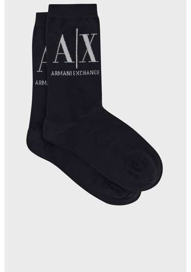 Armani Exchange Bayan Çorap 946020 Cc401 00020 Siyah Siyah Armani Exchange Bayan Çorap 946020 Cc401 00020 Siyah Siyah