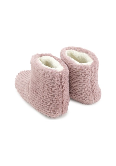 Gezer Kadın Kışlık Sessiz Taban Ev Panduf Bot Ga7kte.03432.00.09e.0c Pembe