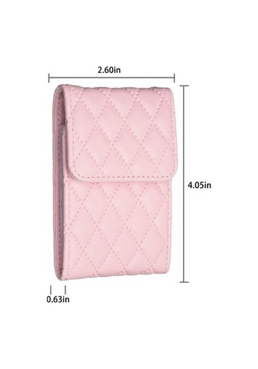 Trendooze Linjinxu Bfk08 Dikey Kart Çantası Pembe Cep Telefonu Stickerı Kullanıcılar İçin Özel Design Diğer