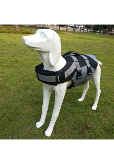 Suntek Yüzme Pet Supply Için Köpek Can Yeleği Xl-siyah