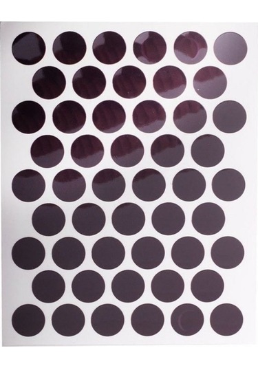 Nsp Yapışkanlı Vida Tapası Parlak Bordo