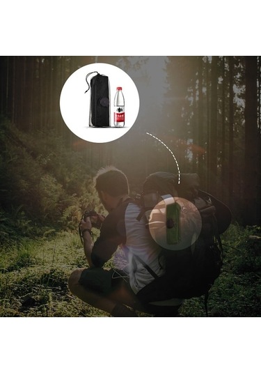 Prestigegoods 20l Aotu At6628 Taşınabilir Güneş Duşu Kapasite 430g Siyah Siyah