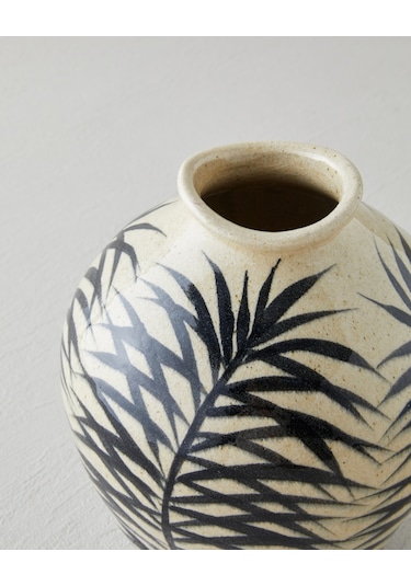 English Home Lavina Vazo 21,5 Cm Krem Krem