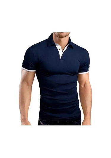 Mrmt 2025 Erkek T-shirt Kısa Kollu Rahat Yaka Düz Renkgökyüzü Mavi Gökyüzü Mavi