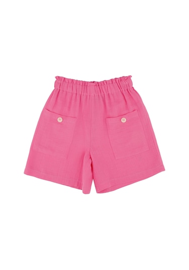Bestkids Kız Çocuk Düğmeli Şort 001