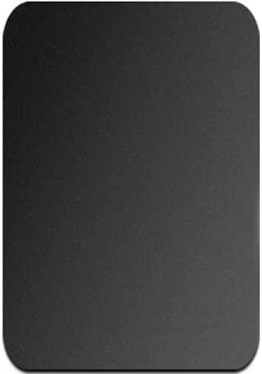 Universal Metal Levha Mıknatıslı Siyah Renk 1 Dikdörtgen 1 Oval