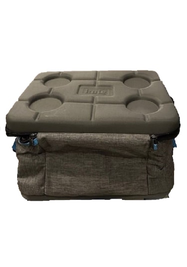 Kale 28 Lt Katlanır Eva Soft Termos Buzluk + 2 Adet Buz Aküsü Gri