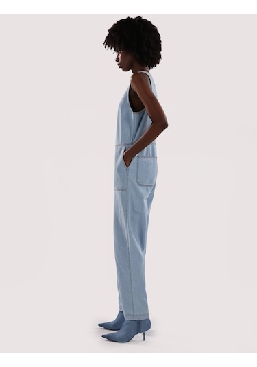 Colin's Regular Fit Mavi Kadın Tulum CL1063522_Q1.V1_DN00146