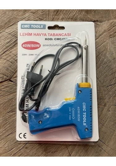 Cmc Tabancalı Kalem Havya Makinası 80watt Lehim Havya Tabancası