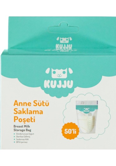 Kujju Süt Saklama Poşeti 50 Adet 935872021ss1
