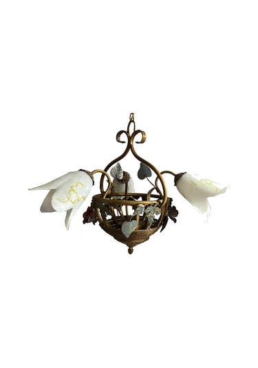 Üçlü Eskitme Metal Avize End4041-Ep