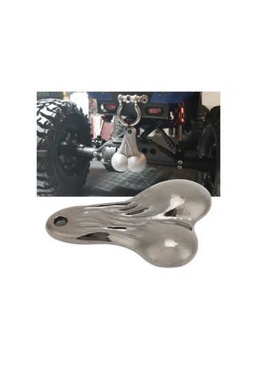 Geekyou Rc Araba Zincirli Zincirli Dekorasyon, Ağırlık Artırıcı Dengeli Sürüş, Simülasyon Stili Metal Askı, Çeşitli Markalara Uygun