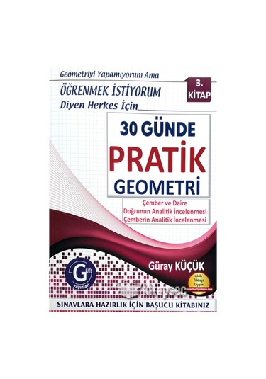 30 Günde Pratik Geometri 3. Kitap Gür  Yayınları