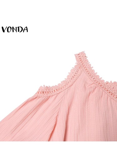 Vonda Kadın Vintage V Yaka Fener Uzun Kollu Omuzdan Bağlamalı Dantel Bluzlar Sarı Vonda Kadın Vintage V Yaka Fener Uzun Kollu Omuzdan Bağlamalı Dantel Bluzlar Sarı