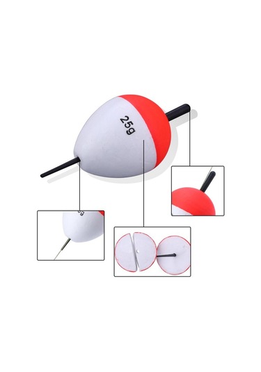 Balıkçılık Şamandıralar 5 Adet/takım Balıkçılık Şamandıralar Seti Deniz Balıkçılığı Şamandıralar Sopa Olta Takımı Aksesuarları 5pcs 1g